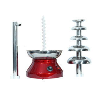 Fuente de chocolate industrial con grifo intercambiable